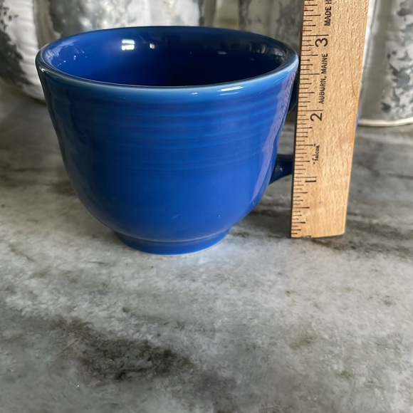 Fiestaware cup and saucer set Lapis - Picture 4 of 5